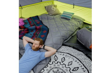 Image of Core Equipment 20 Deg Oversized Sleeping Bag, Grey, Extra Large, 40024