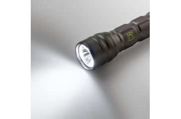 Image of Core Equipment 275 Lumen Multi-Color LED Flashlight, Gray, 6.4 x 0.9 x 1.1 in, 40010