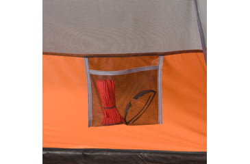 Image of Core Equipment 4-Person Dome Tent, Orange, 40002