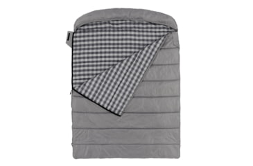 Image of Core Equipment 40 Queen Cool Climate Sleeping Bag, Grey, 40110