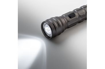 Image of Core Equipment 500 Lumen Multi-Color LED Flashlight, Gray, 7.9 x 1.5 x 1.9 in, 40011