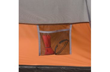 Image of Core Equipment 6 Person Dome Tent, Orange/Gray, 11 x 9 ft, 40003