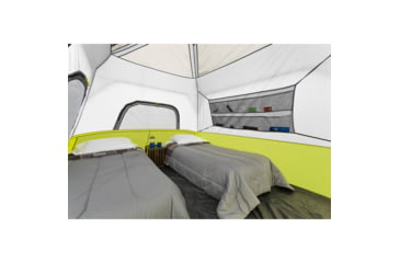 Image of Core Equipment 6 Person Instant Cabin Tent, Green/Grey, 40161
