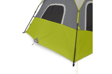 Image of Core Equipment 6 Person Instant Cabin Tent, Green/Grey, 40161
