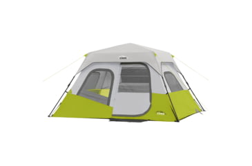 Image of Core Equipment 6 Person Instant Cabin Tent, Green/Grey, 40161