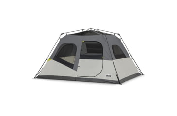 Image of Core Equipment 6 Person Instant Cabin Tent w/ Full Fly, Grey, 40216