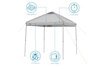 Image of Core Equipment 8x8 Instant Canopy, Grey, 40147