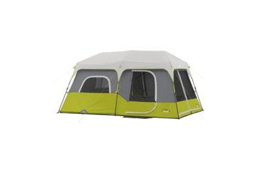 Image of Core Equipment 9 Person Instant Cabin Tent, Green/Gray, 14 x 9 ft, 40008