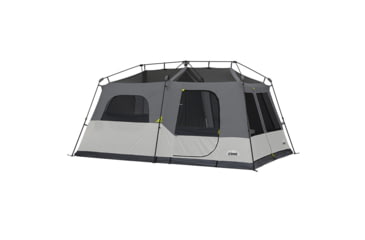 Image of Core Equipment 9 Person Instant Cabin Tent w/ Full Fly, Grey, 40217