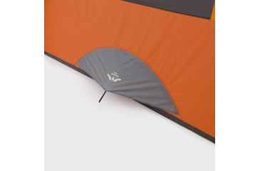 Image of Core Equipment 9 Person Modified Dome Tent, Orange/Gray, 16 x 9 ft, 40004