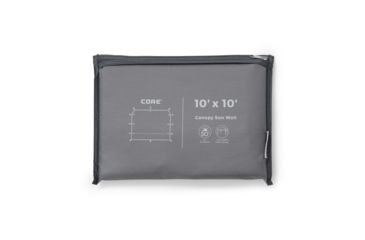 Image of Core Equipment Instant Canopy Sunwall Accessory, Gray, 10x10 ft, 40104