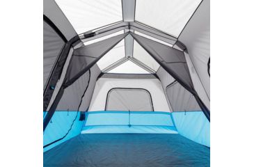 Image of Core Equipment Lighted 10 Person Instant Cabin Tent w/Screen Room, Green/Gray, 14 x 14.5 ft, 40063