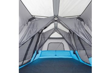 Image of Core Equipment Lighted 12 Person Instant Cabin Tent, Blue/Gray, 18 x 10 ft, 40064