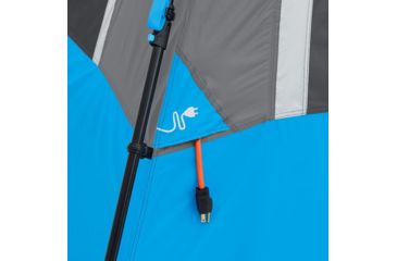 Image of Core Equipment Lighted 12 Person Instant Cabin Tent, Blue/Gray, 18 x 10 ft, 40064