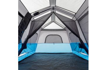 Image of Core Equipment Lighted 9 Person Instant Cabin Tent, Blue, 14 x 9 ft, 40062