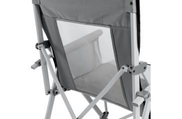Image of Core Equipment Mesh Hard Arm Chair, Gray, 25 x 35.5 x 35 in, 40105