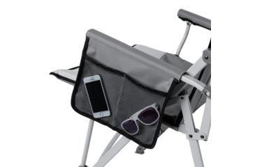 Image of Core Equipment Mesh Hard Arm Chair, Gray, 25 x 35.5 x 35 in, 40105