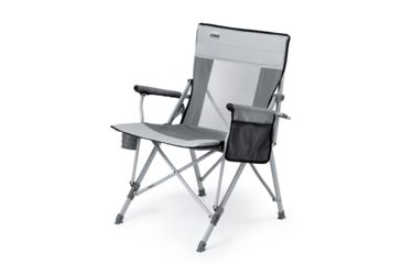 Image of Core Equipment Mesh Hard Arm Chair, Gray, 25 x 35.5 x 35 in, 40105