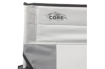 Image of Core Equipment Mesh Tension Chair, Gray, 37 x 37 x 25 in, 40045