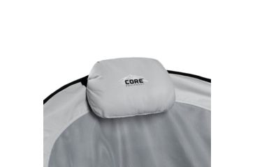 Image of Core Equipment Oversized Mesh Round Chair, Gray, 37 x 34 x 35 in, 40074