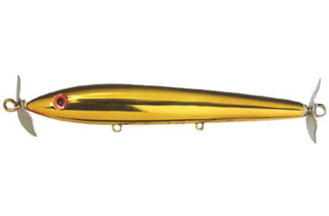 Image of Cotton Cordell Boy Howdy Topwater Prop Bait, 4.5in, 3/8 oz, Floating, Gold/Black, C4103