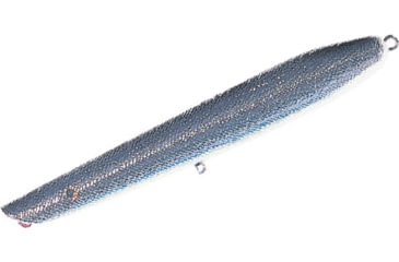 Image of Cotton Cordell Pencil Popper Topwater Hard Bait, 6in, 1oz, Chrome/Black, C6604