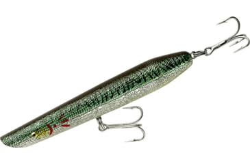 Image of Cotton Cordell Pencil Popper Topwater Hard Bait, 6in, 1oz, Green Mackerel, C66559