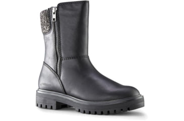Image of Cougar Neptune Mid Leather Boot with PrimaLoft - Womens, Black, 7, NeptuneL-Black-7