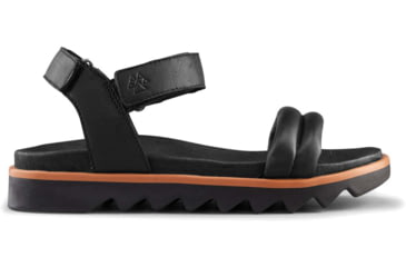 Image of Cougar Nolo Leather Sandal - Womens, Black, 6, NOLO-Black-6