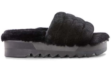 Image of Cougar Pozy Lambswool Sandal - Womens, Black, 9, Pozy-Black-9