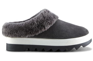 Image of Cougar Pronya Shearling Mule - Womens, Pewter, 10, Pronya-Pewter-10