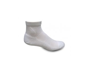 Image of Covert Threads PT Mini Crew Sock, White, Size 9-13, 7170 WH