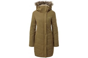 Image of Crag Hoppers Delta Jacket - Women's -Dirty Olive Marl-Medium