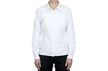 Image of Crag Hoppers NosiLife Pro Long Sleeved Shirt - Women's-White-Small