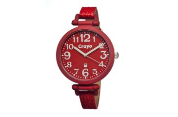 Image of Crayo Cr0605 Balloon Ladies Watch, Red CRACR0605
