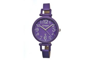 Image of Crayo Cr0607 Balloon Ladies Watch, Purple CRACR0607