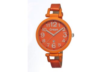 Image of Crayo Cr0609 Balloon Ladies Watch, Orange CRACR0609