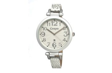 Image of Crayo Cr0610 Balloon Ladies Watch, Silver CRACR0610