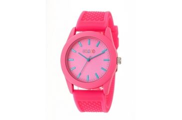 Image of Crayo Crayo Storm Silicone Strap Watch, Hot Pink, Standard CRACR3706