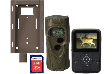 Image of Cuddeback Attack Trail Camera Kit with Memory Card, Mount and Viewer