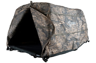 Image of Cupped Waterfowl Outdoors Dog Blind, RealTree, CU8284