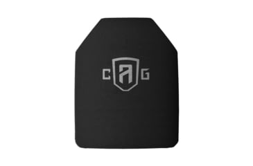 Image of Custom Armor Group 4s16 Level IV Stand Alone Multi Curve Armor Plate, 10.125in x 13.25, 4s16-SAPI-L