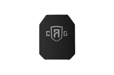 Image of Custom Armor Group 4s17 NIJ 0101.06 Level IV Stand Alone Armor Plate, Shooters Cut, 8in x 10in, 4S17-SC-8X10