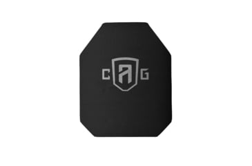 Image of Custom Armor Group 4sas7 Level IV Stand Alone Armor Plate, Shooters Cut, 10in x 12in, 4sas7-SC-10X12