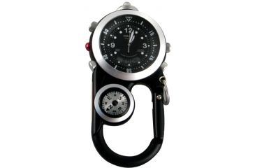 Image of Dakota Watches Angler II, Black Ani-Digi EL Dial, Black Case 3864-9