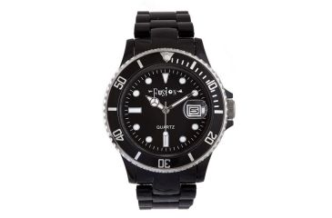 Image of Dakota Watches Fusion Color Link, Black Dial &amp; Plastic Link Band 5543-4