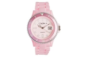 Image of Dakota Watches Fusion Color Link, Light Pink Dial &amp; Plastic Link Band 3035-3