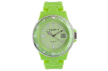 Image of Dakota Watches Fusion Color Link, Lime Green Dial &amp; Plastic Link Band 5545-9