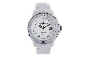 Image of Dakota Watches Fusion Color Link, White Dial &amp; Plastic Link Band 5542-6