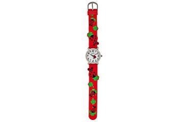 Image of Dakota Watches Kids Wristwatch, Ladybug Band 8304-6